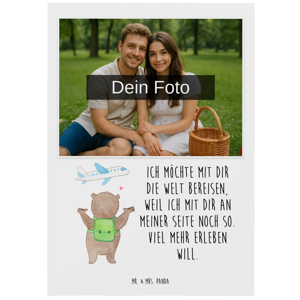 Personalisierte Foto Postkarte Bär Flugzeug Personalisierte Foto Postkarte, Liebe, Partner, Freund, Freundin, Ehemann, Ehefrau, Heiraten, Verlobung, Heiratsantrag, Liebesgeschenk, Jahrestag, Hocheitstag, Hochzeitstag, Geschenk für Freundin, für Männer, Valentinstag, für Ehemann, Mitbringsel, Geschenk für Partner, Geschenk für Frauen, Liebesbeweis