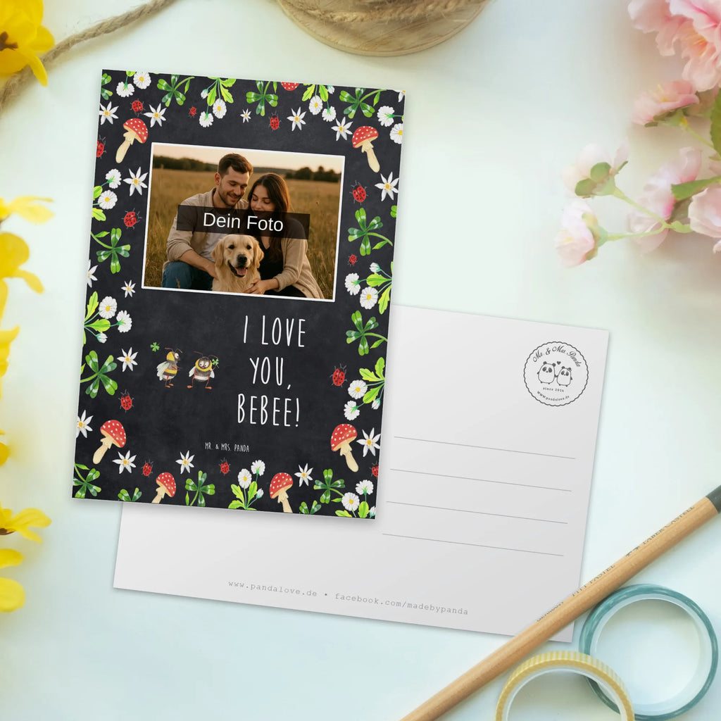 Personalized Photo Postcard bees Pair Personalisierte Foto Postkarte, Liebe, Partner, Freund, Freundin, Ehemann, Ehefrau, Heiraten, Verlobung, Heiratsantrag, Liebesgeschenk, Jahrestag, Hocheitstag, Valentinstag, Geschenk für Frauen, Hochzeitstag, Mitbringsel, Geschenk für Freundin, Geschenk für Partner, Liebesbeweis, für Männer, für Ehemann, Schildkröten, verliebte Schildkröten