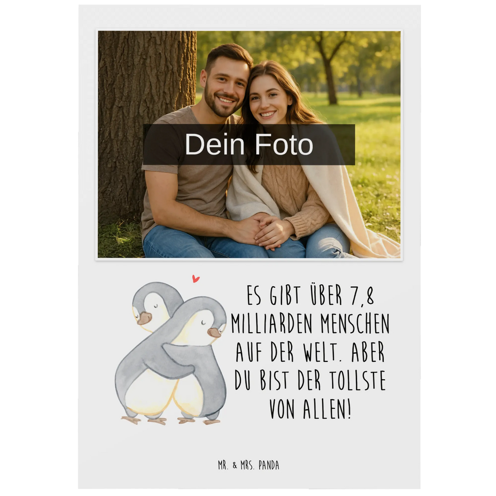 Personalized Photo Postcard penguins Cuddle Personalisierte Foto Postkarte, Liebe, Partner, Freund, Freundin, Ehemann, Ehefrau, Heiraten, Verlobung, Heiratsantrag, Liebesgeschenk, Jahrestag, Hocheitstag, Geschenk für Frauen, Mitbringsel, Geschenk für Partner, Hochzeitstag, für Männer, für Ehemann, Geschenk für Freundin, Liebesbeweis, Valentinstag