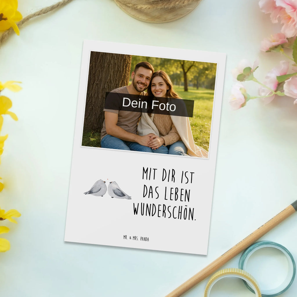 Personalized Photo Postcard Turtledoves in love Personalisierte Foto Postkarte, Liebe, Partner, Freund, Freundin, Ehemann, Ehefrau, Heiraten, Verlobung, Heiratsantrag, Liebesgeschenk, Jahrestag, Hocheitstag, Geschenk Freund, Geschenk Hochzeit, Liebesbeweis, Verliebt, Tauben, Turteltauben, Verheiratet, Geschenk Freundin, Verlobt, Turteltäubchen, Hochzeitstag