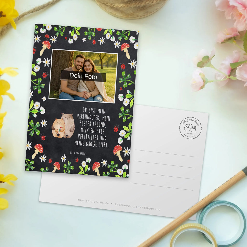 Personalized Photo Postcard Bears in love Personalisierte Foto Postkarte, Freundin, Jahrestag, Liebesgeschenk, Verlobung, Ehefrau, Heiratsantrag, Heiraten, Hocheitstag, Freund, Ehemann, Partner, Liebe, Geschenk Hochzeit, Liebesbeweis, Bärchen, Bären, Geschenk Freund, Geschenk Freundin, Verlobt, Bär, Verliebt, Hochzeitstag, Verheiratet