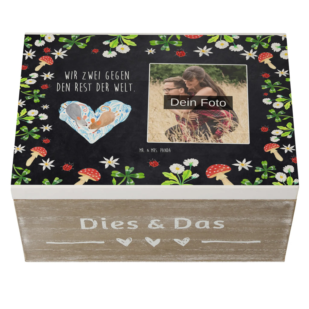 Personalized Photo Wooden Box Mice heart Personalisierte Foto Holzkiste, Liebe, Partner, Freund, Freundin, Ehemann, Ehefrau, Heiraten, Verlobung, Heiratsantrag, Liebesgeschenk, Jahrestag, Hocheitstag, Geschenk für zwei, Love, Gemeinsamkeit, Hochzeit, Mäuse, Liebesbeweis, Lieblingsmensch, Maus, Liebesbotschaft