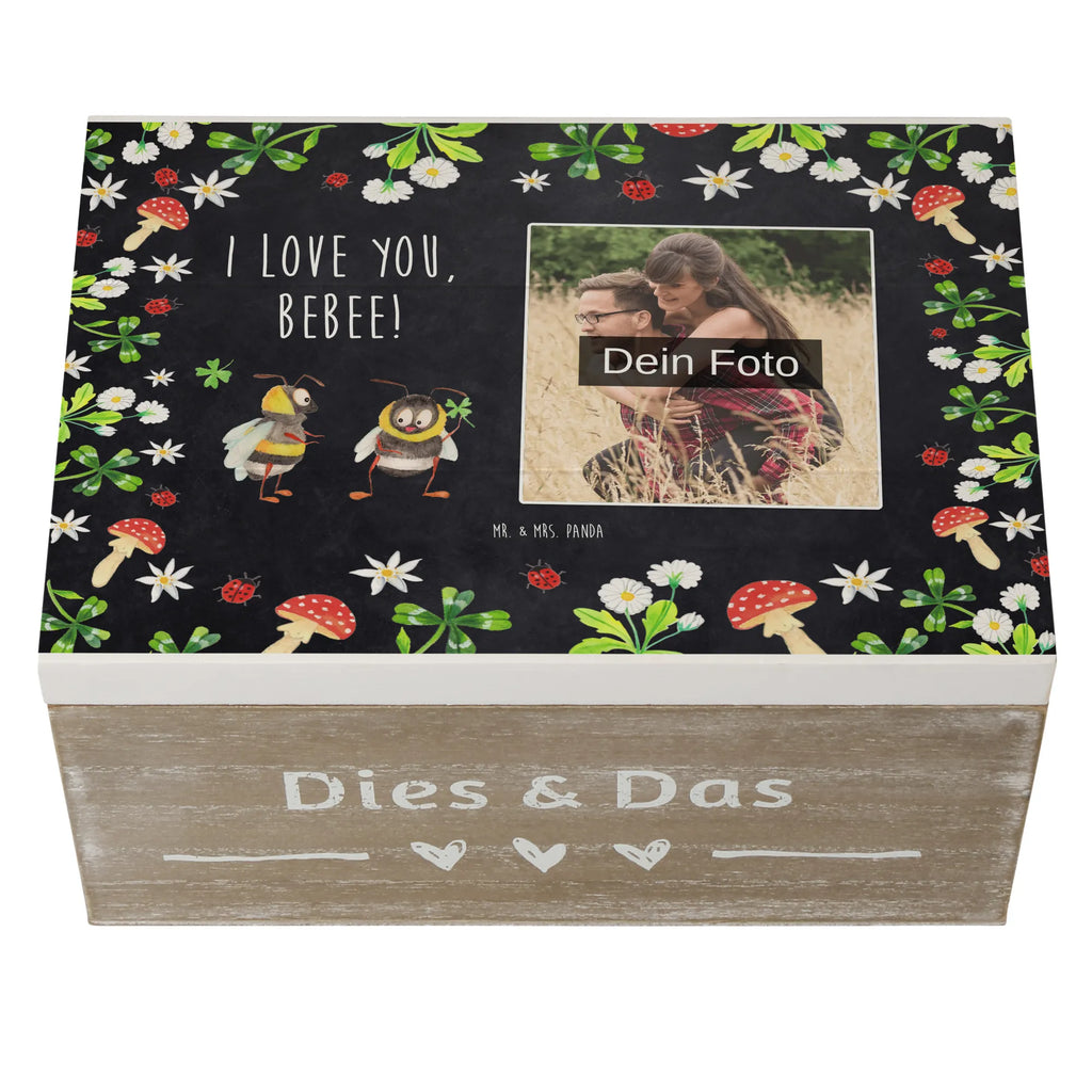 Personalized Photo Wooden Box bees Pair Personalisierte Foto Holzkiste, Liebe, Partner, Freund, Freundin, Ehemann, Ehefrau, Heiraten, Verlobung, Heiratsantrag, Liebesgeschenk, Jahrestag, Hocheitstag, Geschenk für Freundin, für Männer, Liebesbeweis, verliebte Schildkröten, Geschenk für Frauen, für Ehemann, Schildkröten, Mitbringsel, Valentinstag, Hochzeitstag, Geschenk für Partner