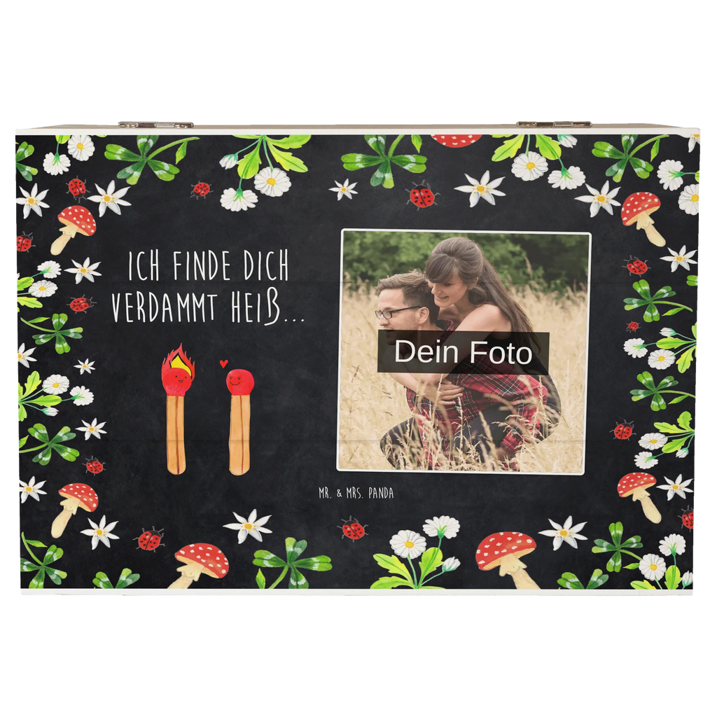 Personalized Photo Wooden Box Matches Personalisierte Foto Holzkiste, Liebe, Partner, Freund, Freundin, Ehemann, Ehefrau, Heiraten, Verlobung, Heiratsantrag, Liebesgeschenk, Jahrestag, Hocheitstag, Streichhölzer