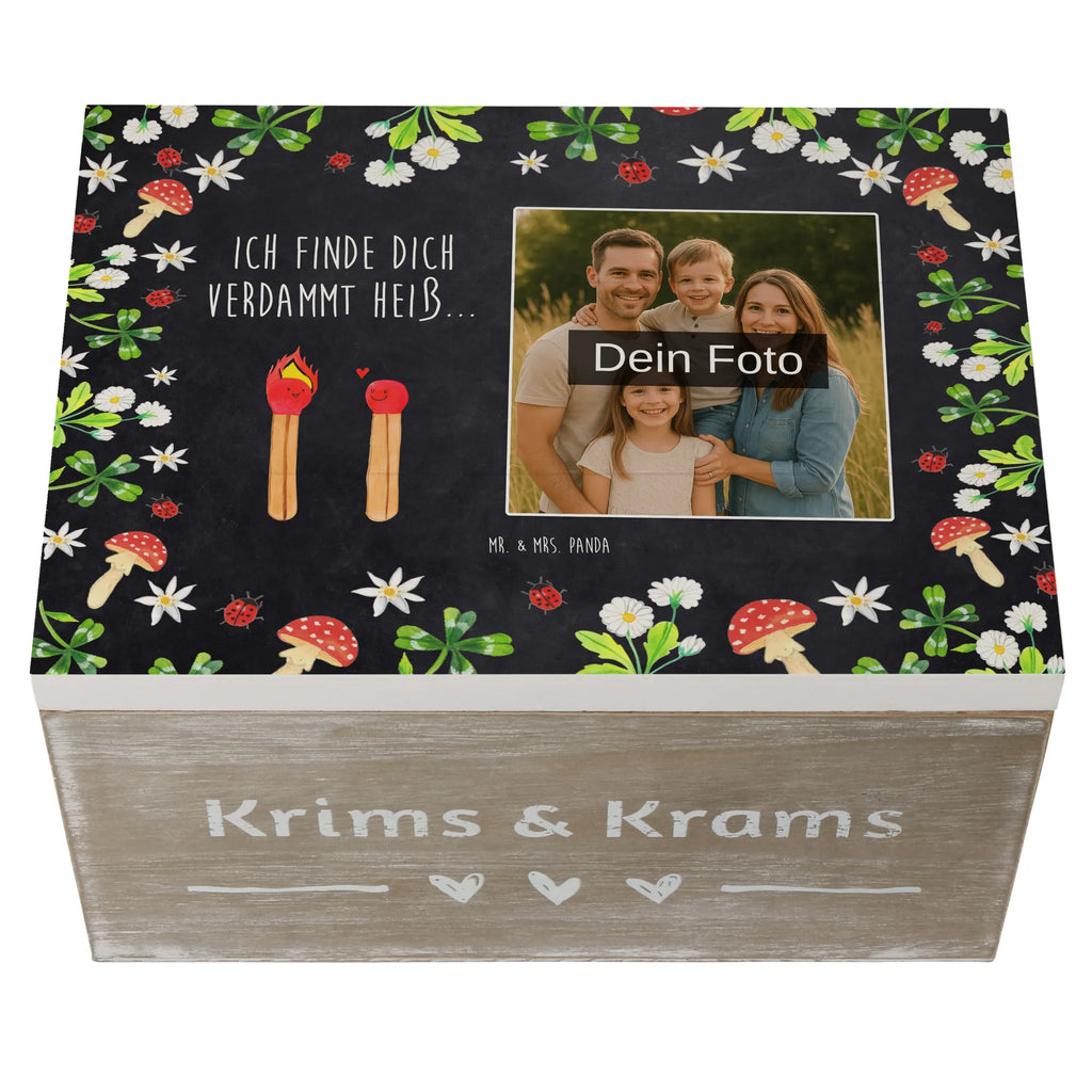 Personalized Photo Wooden Box Matches Personalisierte Foto Holzkiste, Liebe, Partner, Freund, Freundin, Ehemann, Ehefrau, Heiraten, Verlobung, Heiratsantrag, Liebesgeschenk, Jahrestag, Hocheitstag, Streichhölzer