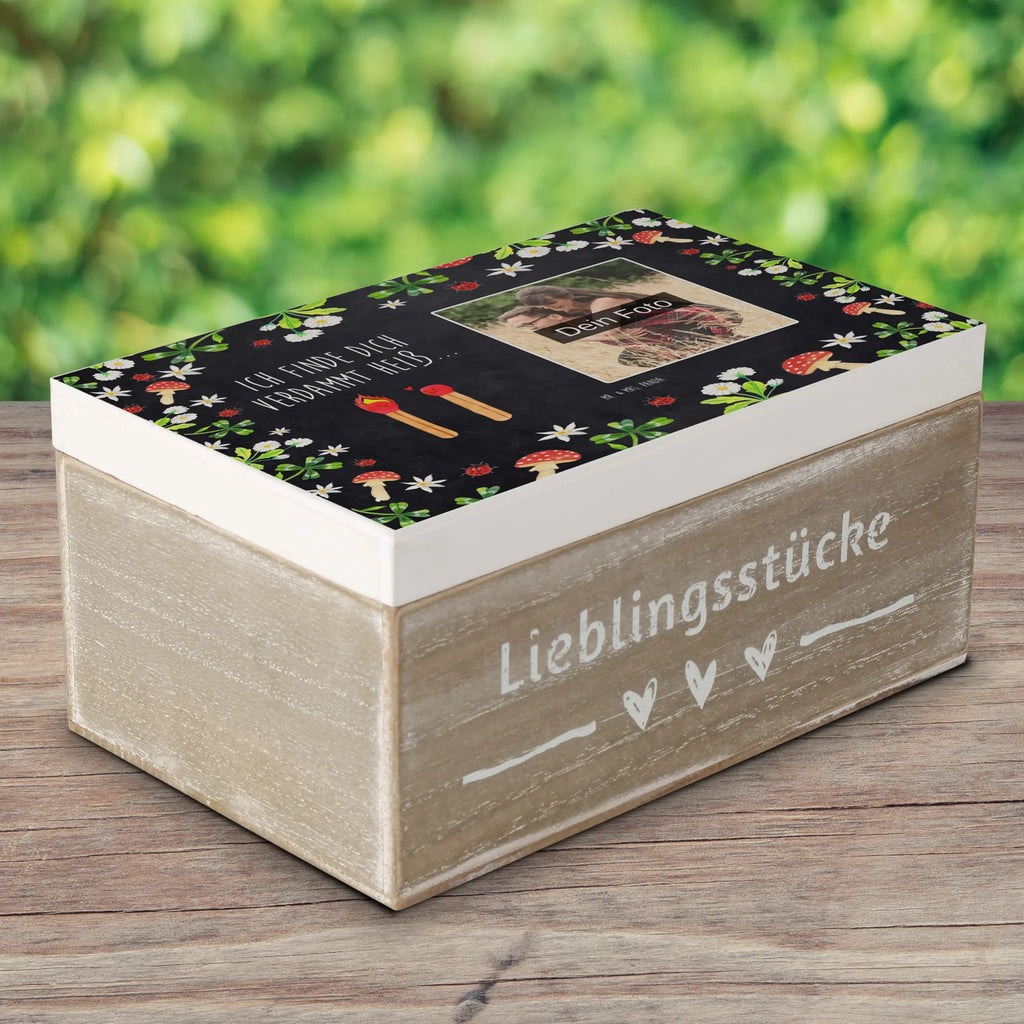 Personalized Photo Wooden Box Matches Personalisierte Foto Holzkiste, Liebe, Partner, Freund, Freundin, Ehemann, Ehefrau, Heiraten, Verlobung, Heiratsantrag, Liebesgeschenk, Jahrestag, Hocheitstag, Streichhölzer