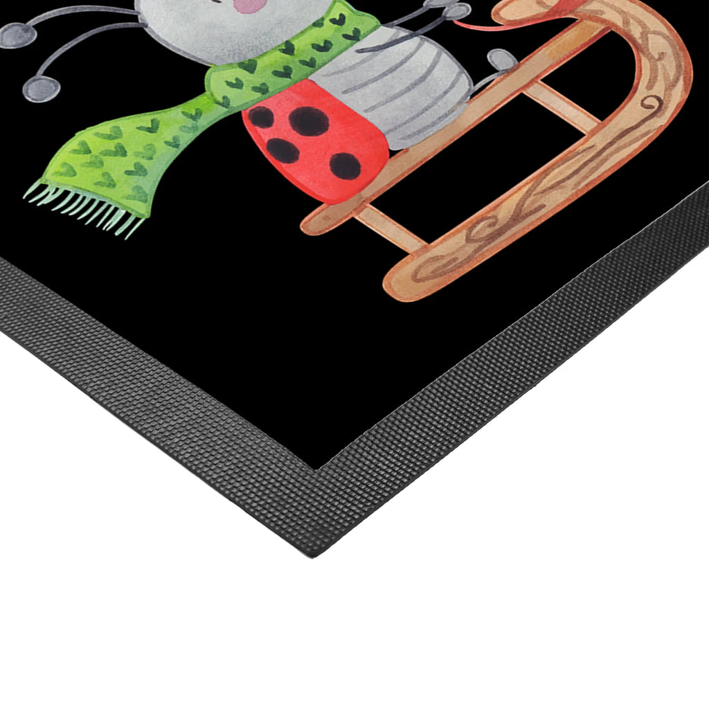 Personalized Photo Doormat Smörle sledding Personalisierte Foto Fußmatte, Winter, Weihnachten, Weihnachtsdeko, Nikolaus, Advent, Heiligabend, Wintermotiv, Schlittenfahren, Marzipan, Smörle