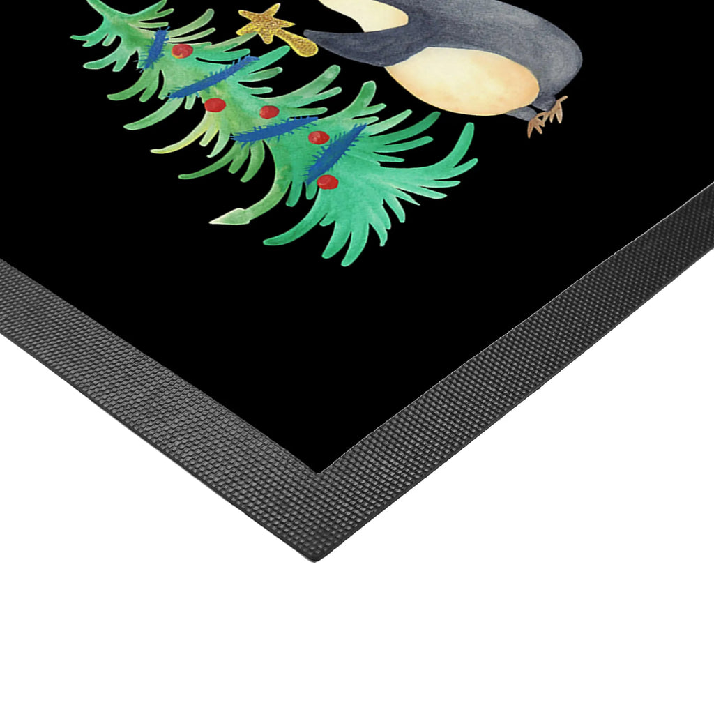 Personalisierte Foto Fußmatte Pinguin Weihnachtsbaum Personalisierte Foto Fußmatte, Winter, Weihnachten, Weihnachtsdeko, Nikolaus, Advent, Heiligabend, Wintermotiv, Pinguin