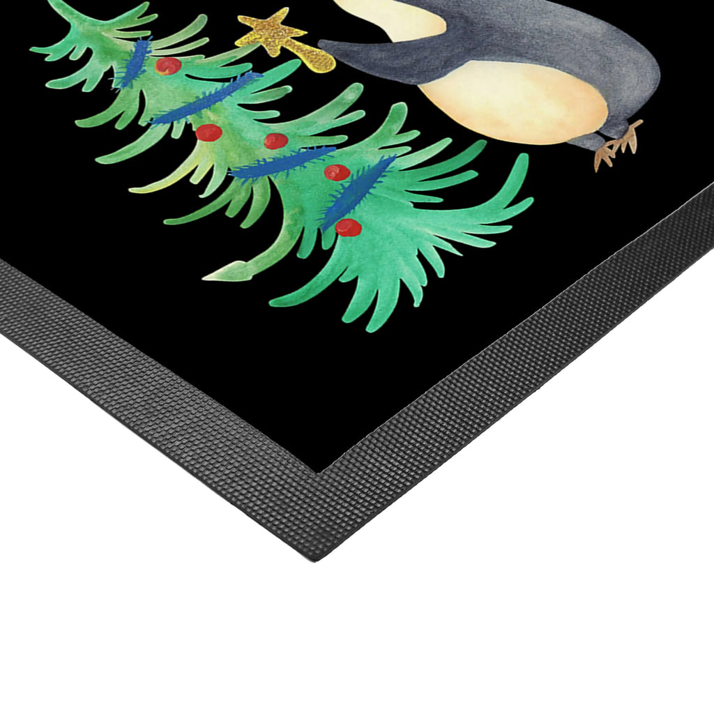 Personalisierte Foto Fußmatte Pinguin Weihnachtsbaum Personalisierte Foto Fußmatte, Winter, Weihnachten, Weihnachtsdeko, Nikolaus, Advent, Heiligabend, Wintermotiv, Pinguin