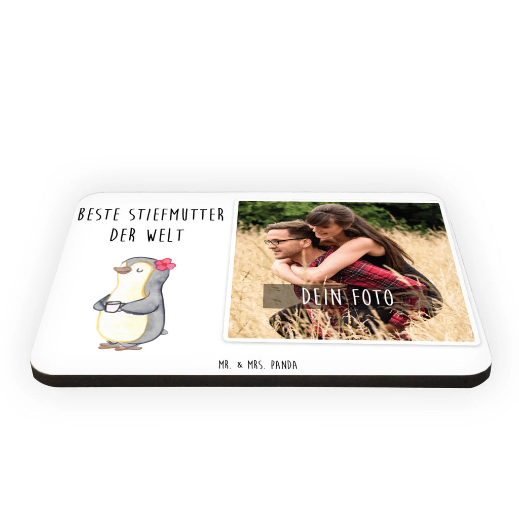 Personalisierter Foto Magnet Pinguin Beste Stiefmutter der Welt Personalisierter Foto Magnet, für, Dankeschön, Geschenk, Schenken, Geburtstag, Geburtstagsgeschenk, Geschenkidee, Danke, Bedanken, Mitbringsel, Freude machen, Geschenktipp, Mama, Stief Mutter, Muttertag, Mami, Beste, Sohn, Stiefmama, Tochter, Mutter, Mutti, Stiefmutter