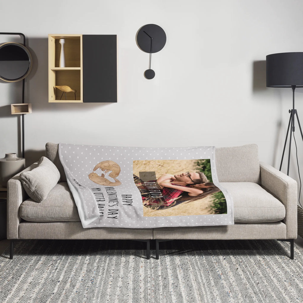 Personalized Photo Blanket otter valentine Love, Loving, Two, Together, Marriage, Engagement, Proposal of marriage, Love gift, gift for her, gift for him, anniversary gift, Valentine&#39;s Day Gift for Women Love Gift Anniversary Wedding Anniversary Party Favor Gift for Girlfriend Gift for Partner Boyfriend Gift Token of Love for Men for Husband