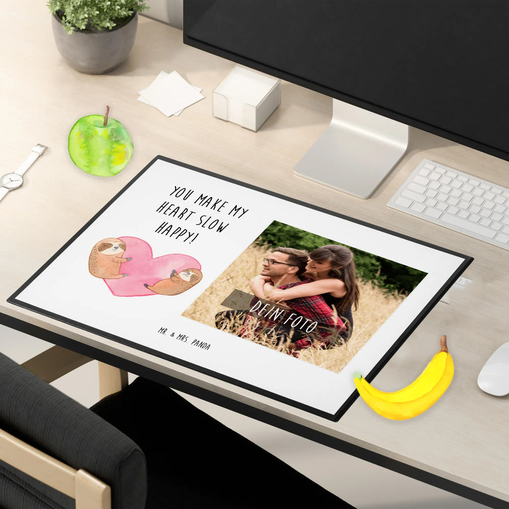 Personalized Photo Desk Mat sloths Heart Personalisierte Foto Schreibtischunterlage, Liebe, Partner, Freund, Freundin, Ehemann, Ehefrau, Heiraten, Verlobung, Heiratsantrag, Liebesgeschenk, Jahrestag, Hocheitstag, Geschenk für Frauen, Geschenk für Freundin, Hochzeitstag, Liebesbeweis, für Ehemann, Mitbringsel, Valentinstag, Geschenk für Partner, für Männer