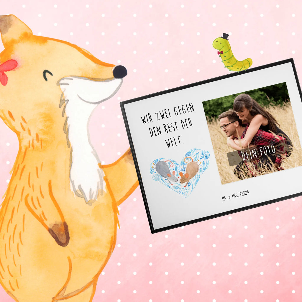 Personalized Photo Desk Mat Mice heart Personalisierte Foto Schreibtischunterlage, Liebe, Partner, Freund, Freundin, Ehemann, Ehefrau, Heiraten, Verlobung, Heiratsantrag, Liebesgeschenk, Jahrestag, Hocheitstag, Hochzeit, Lieblingsmensch, Mäuse, Maus, Gemeinsamkeit, Love, Liebesbeweis, Geschenk für zwei, Liebesbotschaft