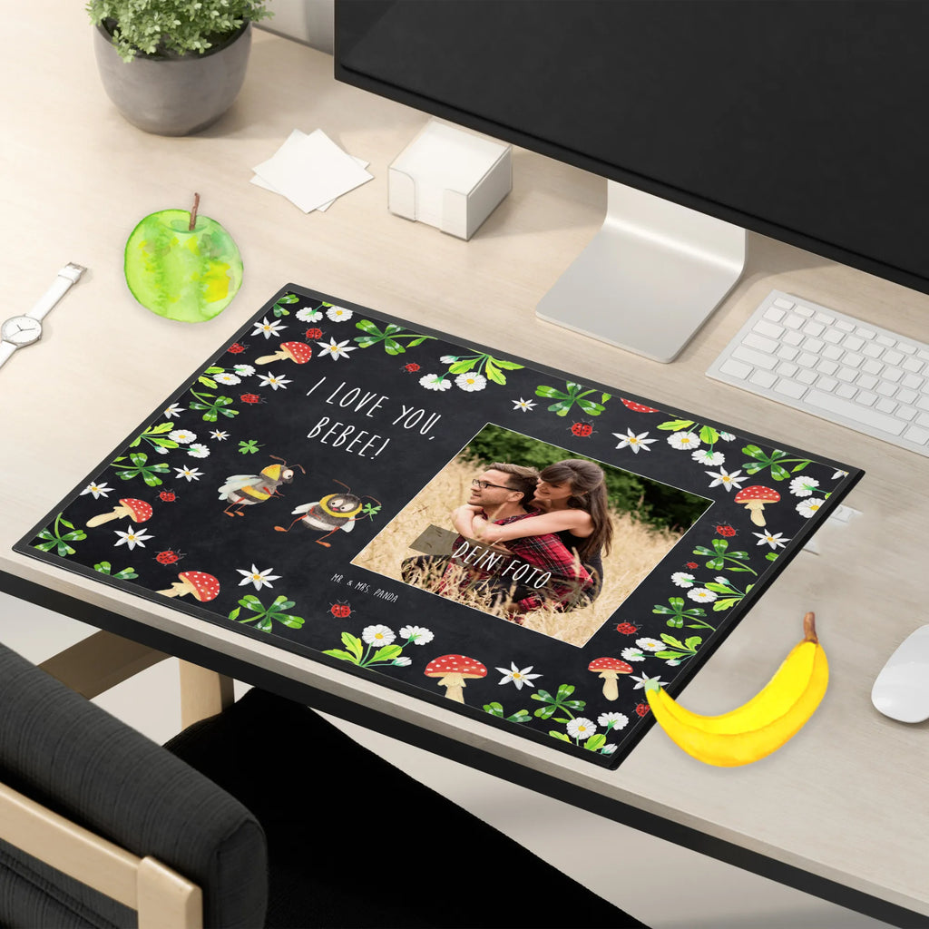 Personalized Photo Desk Mat bees Pair Personalisierte Foto Schreibtischunterlage, Liebe, Partner, Freund, Freundin, Ehemann, Ehefrau, Heiraten, Verlobung, Heiratsantrag, Liebesgeschenk, Jahrestag, Hocheitstag, Hochzeitstag, Valentinstag, Mitbringsel, Geschenk für Freundin, Schildkröten, Liebesbeweis, Geschenk für Frauen, für Ehemann, für Männer, Geschenk für Partner, verliebte Schildkröten