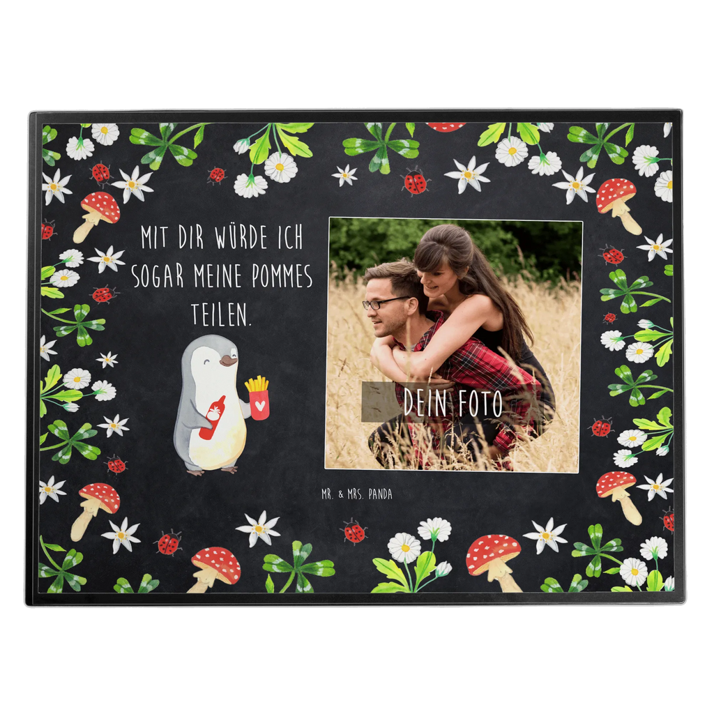 Personalized Photo Desk Mat penguin French fries Personalisierte Foto Schreibtischunterlage, Liebe, Partner, Freund, Freundin, Ehemann, Ehefrau, Heiraten, Verlobung, Heiratsantrag, Liebesgeschenk, Jahrestag, Hocheitstag, Valentinstag, Geschenk für Freundin, für Ehemann, Hochzeitstag, Geschenk für Partner, Geschenk für Frauen, Mitbringsel, für Männer, Liebesbeweis