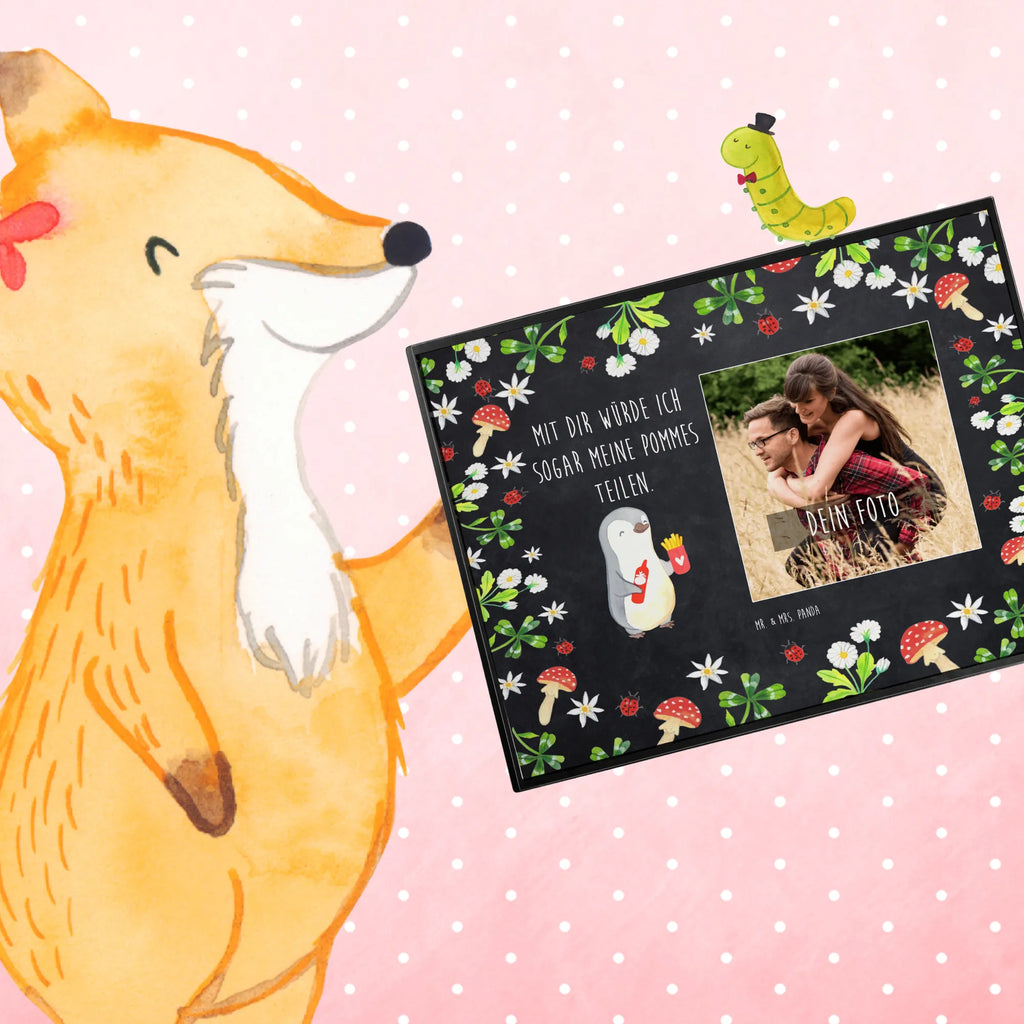 Personalized Photo Desk Mat penguin French fries Personalisierte Foto Schreibtischunterlage, Liebe, Partner, Freund, Freundin, Ehemann, Ehefrau, Heiraten, Verlobung, Heiratsantrag, Liebesgeschenk, Jahrestag, Hocheitstag, Valentinstag, Geschenk für Freundin, für Ehemann, Hochzeitstag, Geschenk für Partner, Geschenk für Frauen, Mitbringsel, für Männer, Liebesbeweis