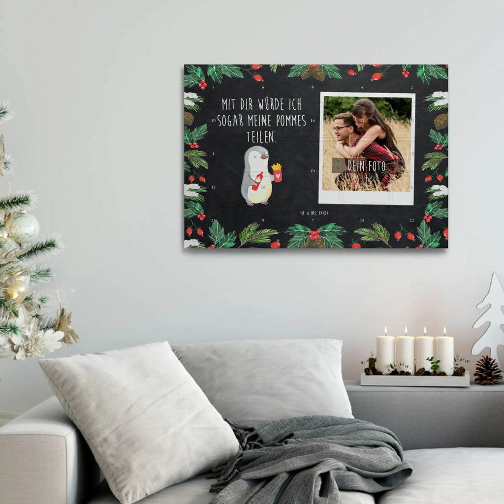 Personalisierter Tee Foto Adventskalender Pinguin Pommes Personalisierter Tee Foto Adventskalender, Freundin, Freund, Liebe, Liebesgeschenk, Jahrestag, Verlobung, Partner, Ehemann, Ehefrau, Heiraten, Heiratsantrag, Hocheitstag, Hochzeitstag, für Männer, Valentinstag, Geschenk für Freundin, für Ehemann, Geschenk für Partner, Mitbringsel, Geschenk für Frauen, Liebesbeweis