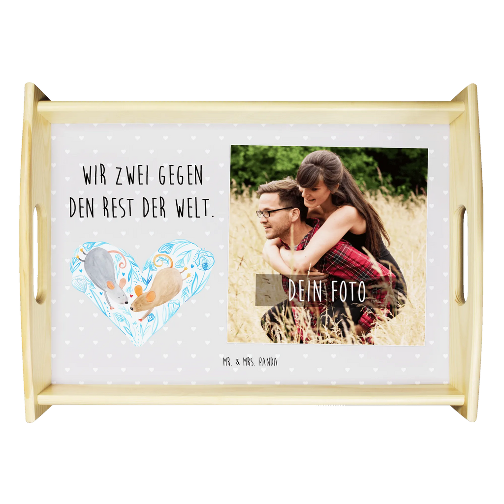 Personalisiertes Foto Serviertablett Mäuse Herz Personalisiertes Service Tablett, Liebe, Partner, Freund, Freundin, Ehemann, Ehefrau, Heiraten, Verlobung, Heiratsantrag, Liebesgeschenk, Jahrestag, Hocheitstag, Liebesbeweis, Love, Hochzeit, Geschenk für zwei, Lieblingsmensch, Maus, Liebesbotschaft, Mäuse, Gemeinsamkeit