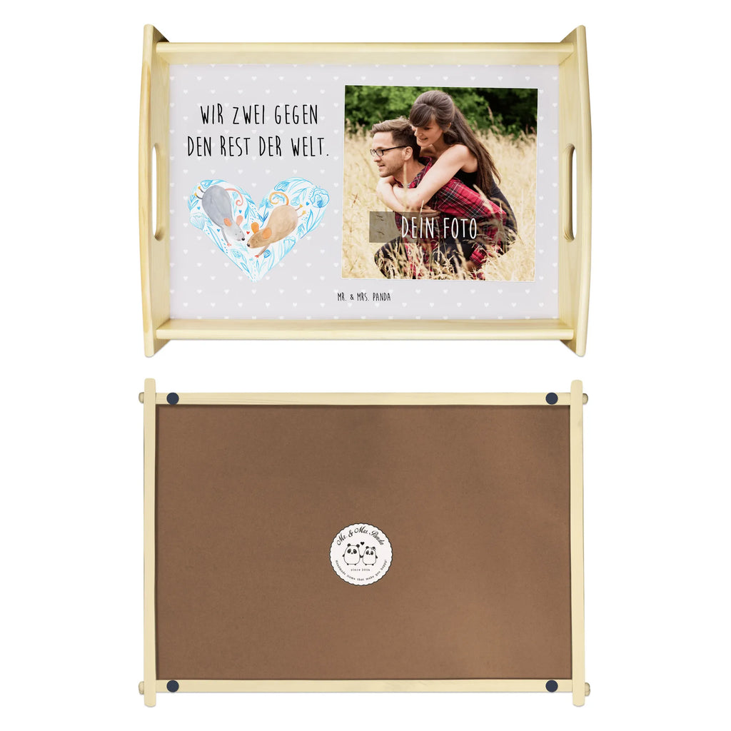 Personalisiertes Foto Serviertablett Mäuse Herz Personalisiertes Service Tablett, Liebe, Partner, Freund, Freundin, Ehemann, Ehefrau, Heiraten, Verlobung, Heiratsantrag, Liebesgeschenk, Jahrestag, Hocheitstag, Liebesbeweis, Love, Hochzeit, Geschenk für zwei, Lieblingsmensch, Maus, Liebesbotschaft, Mäuse, Gemeinsamkeit