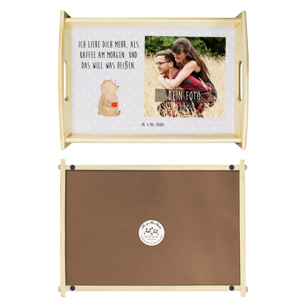 Personalized Photo Serving Tray bear morning coffee Personalisiertes Service Tablett, Liebe, Partner, Freund, Freundin, Ehemann, Ehefrau, Heiraten, Verlobung, Heiratsantrag, Liebesgeschenk, Jahrestag, Hocheitstag, Hochzeitstag, Geschenk für Partner, für Ehemann, Mitbringsel, Liebesbeweis, Geschenk für Frauen, Valentinstag, für Männer, Geschenk für Freundin