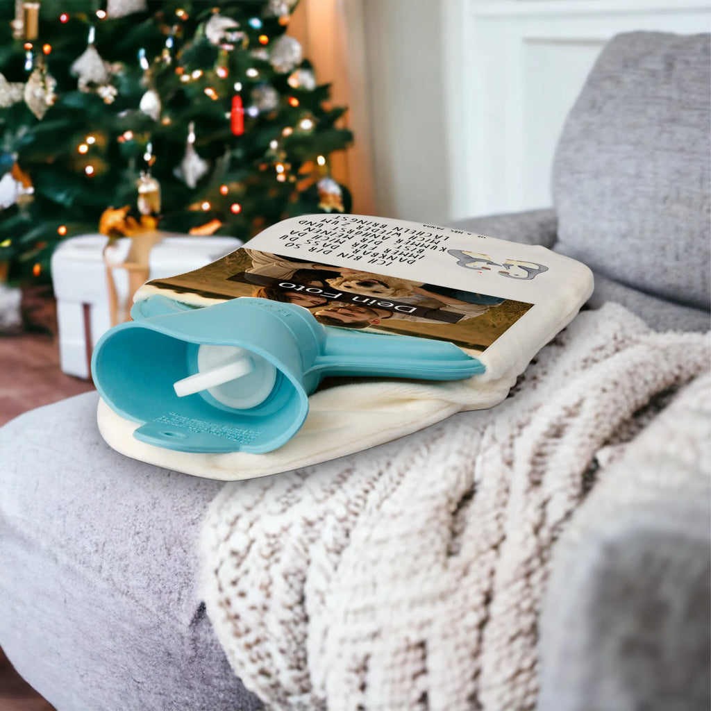 Personalized Photo Hot Water Bottle penguins console Personalisierte Foto Wärmflasche, Liebe, Partner, Freund, Freundin, Ehemann, Ehefrau, Heiraten, Verlobung, Heiratsantrag, Liebesgeschenk, Jahrestag, Hocheitstag, Geschenk für Freundin, Valentinstag, Geschenk für Frauen, für Männer, Liebesbeweis, Geschenk für Partner, Mitbringsel, Hochzeitstag, für Ehemann