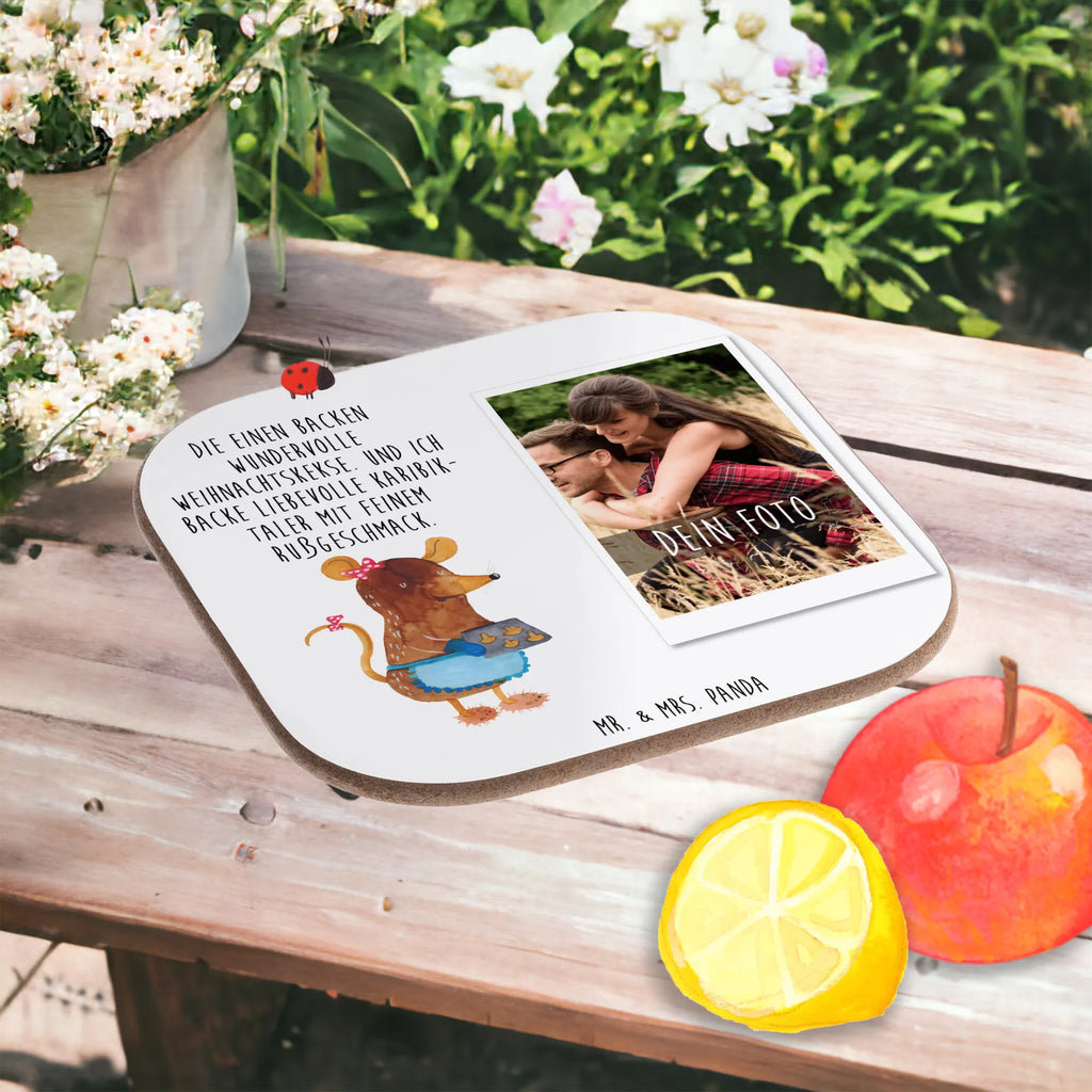 Personalized Photo Coaster Mouse Cookies Personalisierter Foto Untersetzer, Winter, Weihnachten, Weihnachtsdeko, Nikolaus, Advent, Heiligabend, Wintermotiv, Kekse, Plätzchen, Weihnachtskekse, Weihnachtsbäckerei, backen, Maus, Chaosqueen