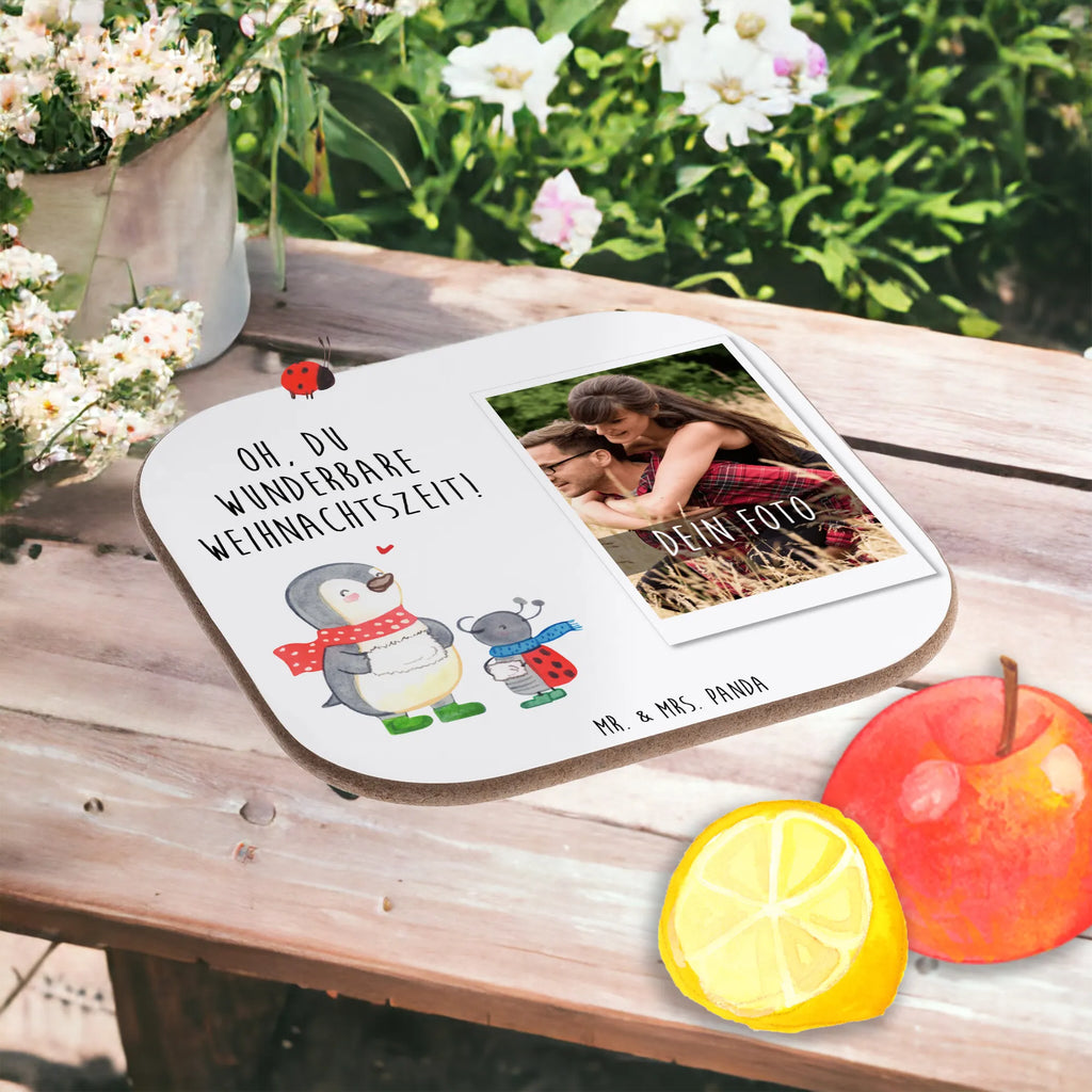Personalized Photo Coaster Smörle Wintertime Personalisierter Foto Untersetzer, Winter, Weihnachten, Weihnachtsdeko, Nikolaus, Advent, Heiligabend, Wintermotiv, Weihnachtszeit, Weihnachtsgruß, Weihnachten Grüße