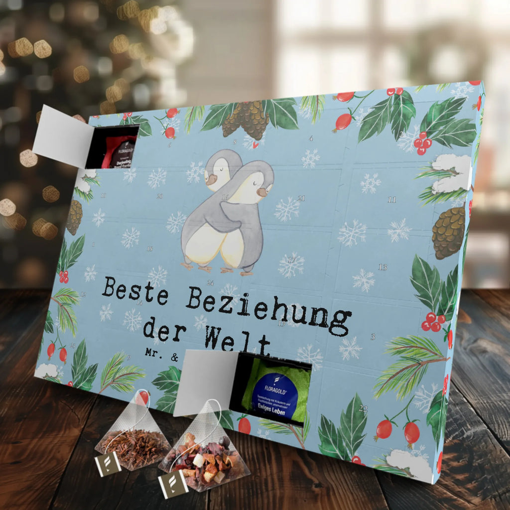  pingwin Najlepszy związek na świecie Adventskalender, Adventskalender mit Tee, Tee Adventskalender, Geschenkidee, Geschenk, Schenken, Mitbringsel, Geburtstag, Geburtstagsgeschenk, für, Danke, Dankeschön, Bedanken, Freude machen, Geschenktipp, Liebesgeschenk, Beziehung, Miteinander gehen, Verlieb, Liebe, Zusammen sein