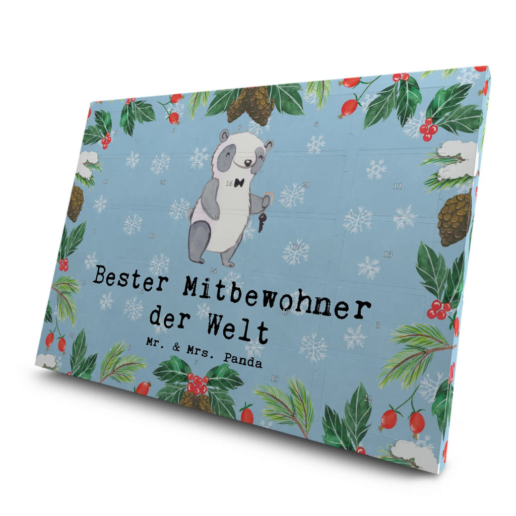 Tee Adventskalender Panda Bester Mitbewohner der Welt Adventskalender mit Tee, Tee Adventskalender, Adventskalender, Geschenkidee, Geschenk, Schenken, Mitbringsel, Geburtstag, Geburtstagsgeschenk, für, Danke, Dankeschön, Bedanken, Freude machen, Geschenktipp, Zimmergenosse, Mitbewohner, WG, Zimmernachbar, WG-Bewohner, Stubenkamerad, Zimmerkollege, Wohngemeinschaft