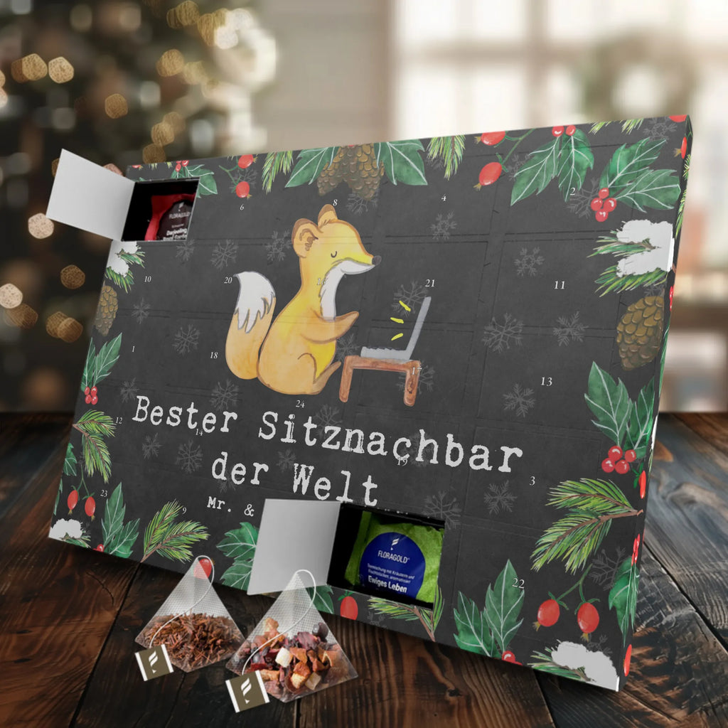 Tee Adventskalender Fuchs Bester Sitznachbar der Welt Adventskalender mit Tee, Adventskalender, Tee Adventskalender, Geschenkidee, Geschenk, Schenken, Mitbringsel, Geburtstag, Geburtstagsgeschenk, für, Danke, Dankeschön, Bedanken, Freude machen, Geschenktipp, Uni, Mitschüler, Stuhlnachbar, Tischnachbar, Sitznachbar, Mitstudent, Nachbar, Hochschule, Universität, Schule, Kommilitone, Seminar