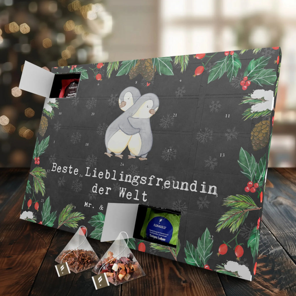 Tee Adventskalender Pinguin Beste Lieblingsfreundin der Welt Tee Adventskalender, Adventskalender, Adventskalender mit Tee, Geschenkidee, Geschenk, Schenken, Mitbringsel, Geburtstag, Geburtstagsgeschenk, für, Danke, Dankeschön, Bedanken, Freude machen, Geschenktipp, Lieblingsfreundin, Freundin, Herz, Liebling, Lieblingsmensch, Love, Beste Freundin, Liebe, Partner, Bae, Lieblings Mensch, Partnerin