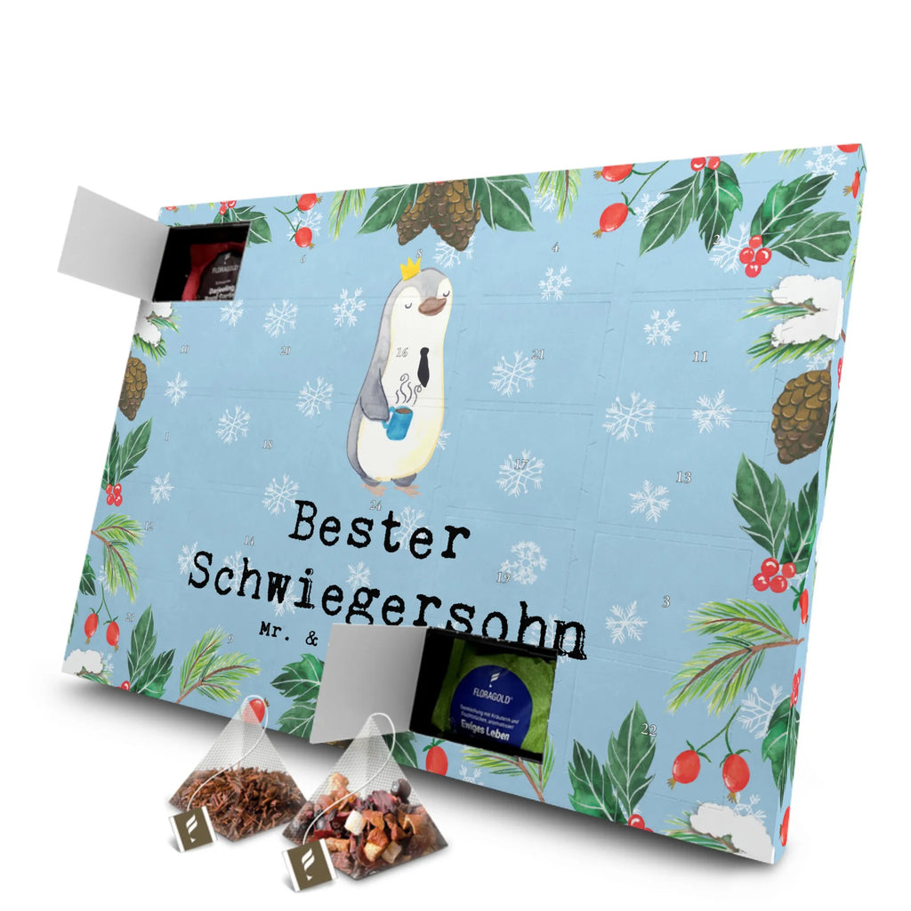 Tee Adventskalender Pinguin Bester Schwiegersohn Adventskalender, Adventskalender mit Tee, Tee Adventskalender, Geschenkidee, Geschenk, Schenken, Mitbringsel, Geburtstag, Geburtstagsgeschenk, für, Danke, Dankeschön, Bedanken, Freude machen, Geschenktipp, Frau, Tochter, Angeheiratet, Ehefrau Des Sohns, Hochzeit, Heirat, Schwiegersohn