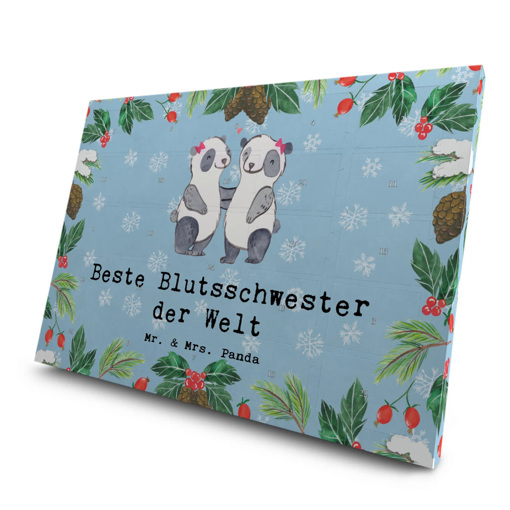 Tee Adventskalender Panda Beste Blutsschwester der Welt Adventskalender, Tee Adventskalender, Adventskalender mit Tee, Geschenkidee, Geschenk, Schenken, Mitbringsel, Geburtstag, Geburtstagsgeschenk, für, Danke, Dankeschön, Bedanken, Freude machen, Geschenktipp, Blutsschwester, Schwesterherz, Tochter, Kleinigkeit, Liebe, Geschwister, Familie, Schwester, Beste, Blutsgeschwister, Bae, Freundin, Schwestern, Sister