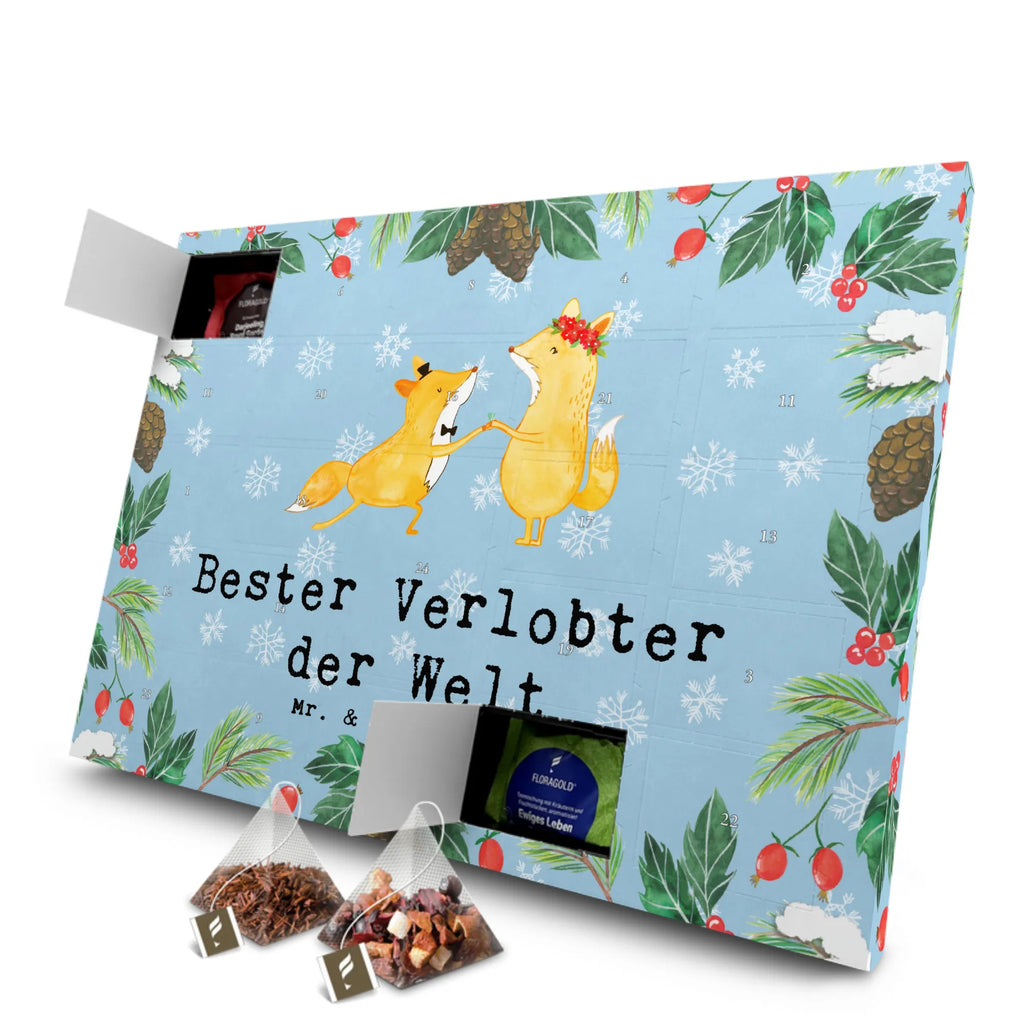 Tee Adventskalender Fuchs Bester Verlobter der Welt Adventskalender, Tee Adventskalender, Adventskalender mit Tee, Geschenkidee, Geschenk, Schenken, Mitbringsel, Geburtstag, Geburtstagsgeschenk, für, Danke, Dankeschön, Bedanken, Freude machen, Geschenktipp, Verloben, Traummann, Ehemann, Verlobung, Mann, Verlobter, Zukünftiger, Ehe, Hochzeit, Freund