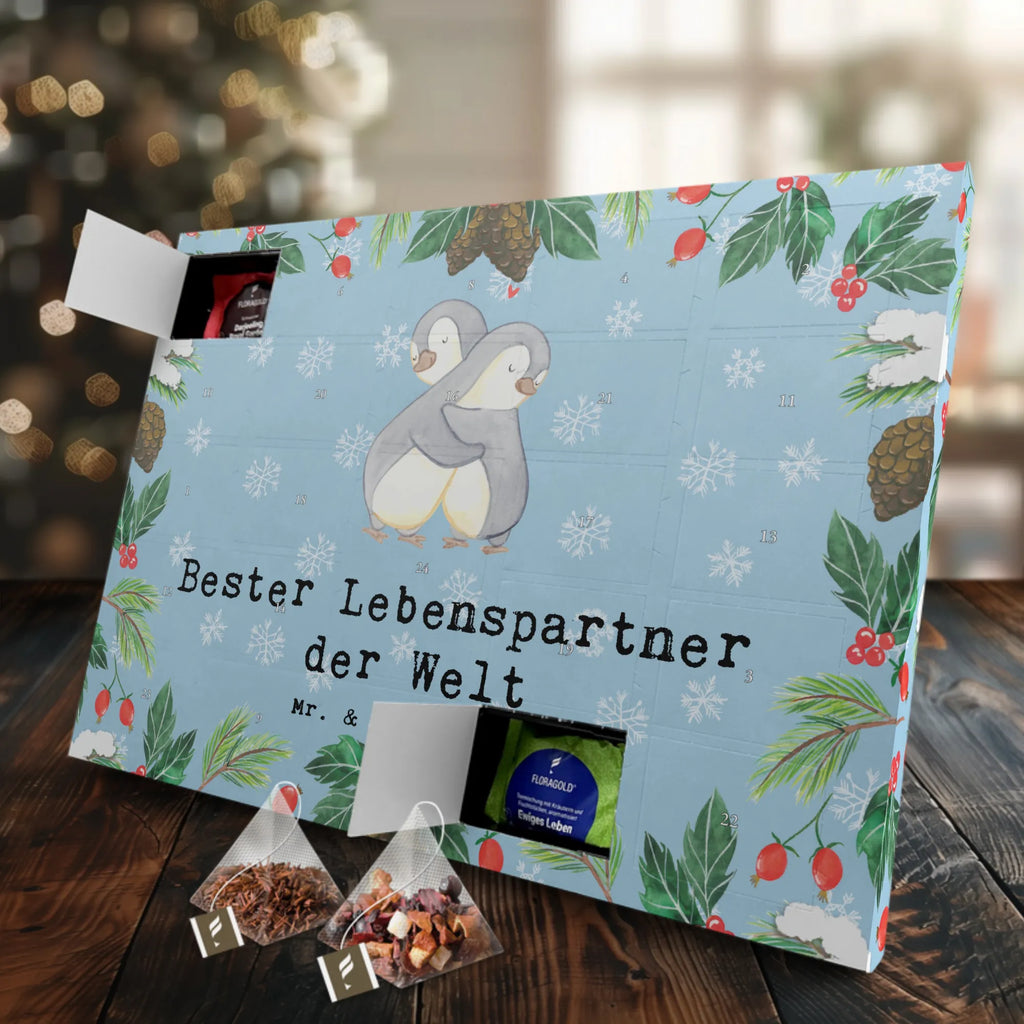 Tee Adventskalender Pinguin Bester Lebenspartner der Welt Tee Adventskalender, Adventskalender mit Tee, Adventskalender, Geschenkidee, Geschenk, Schenken, Mitbringsel, Geburtstag, Geburtstagsgeschenk, für, Danke, Dankeschön, Bedanken, Freude machen, Geschenktipp, Ehemann, Ehepartner, Freundin, Hochzeitstag, Ehefrau, Liebe, Lebenspartner, Verliebt, Partner, Freund