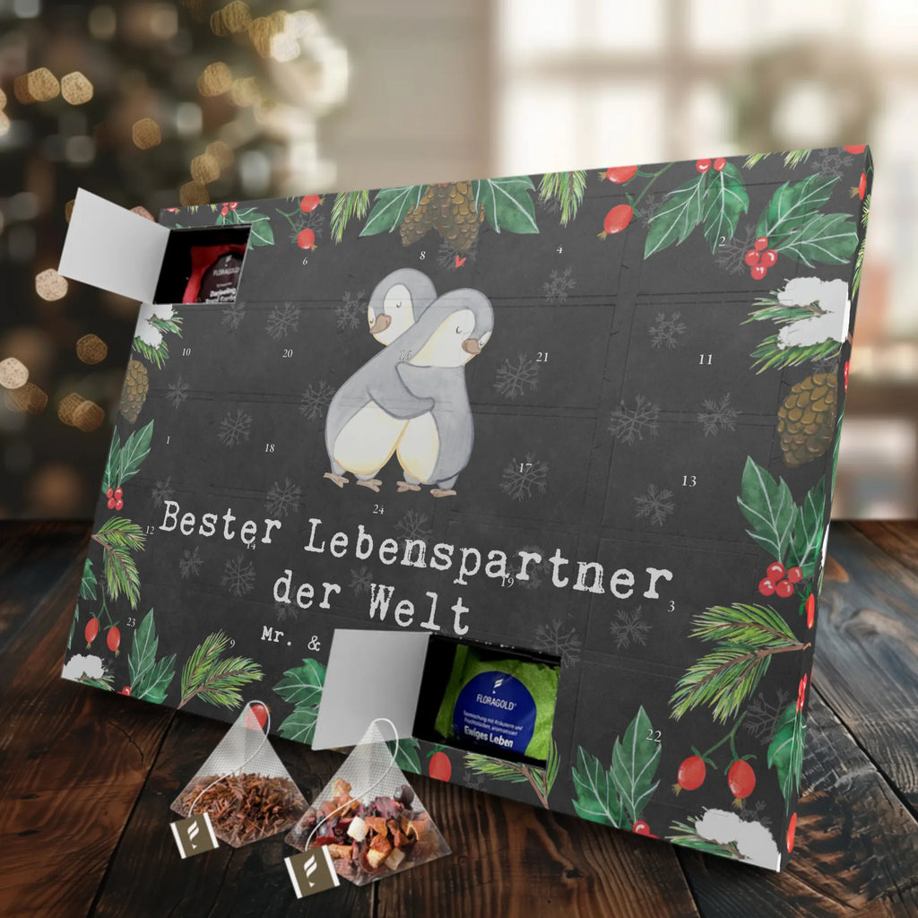 Tee Adventskalender Pinguin Bester Lebenspartner der Welt Tee Adventskalender, Adventskalender mit Tee, Adventskalender, Geschenkidee, Geschenk, Schenken, Mitbringsel, Geburtstag, Geburtstagsgeschenk, für, Danke, Dankeschön, Bedanken, Freude machen, Geschenktipp, Ehemann, Ehepartner, Freundin, Hochzeitstag, Ehefrau, Liebe, Lebenspartner, Verliebt, Partner, Freund