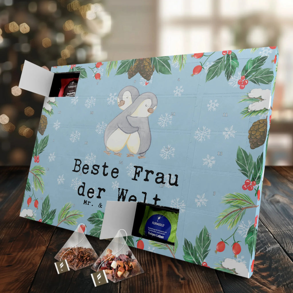  pingwin Najlepsza kobieta na świecie Adventskalender mit Tee, Tee Adventskalender, Adventskalender, Geschenkidee, Geschenk, Schenken, Mitbringsel, Geburtstag, Geburtstagsgeschenk, für, Danke, Dankeschön, Bedanken, Freude machen, Geschenktipp, Kleinigkeit, Freundin, Partnerin, Braut, Gattin, Ehe, Traumfrau, Liebling, Beste, Ehepartner, Frau, Ehefrau, Lebensgefährtin