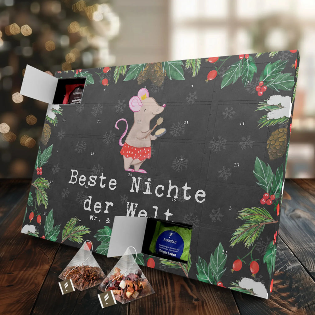 Tee Adventskalender Maus Beste Nichte der Welt Tee Adventskalender, Adventskalender, Adventskalender mit Tee, Geschenkidee, Geschenk, Schenken, Mitbringsel, Geburtstag, Geburtstagsgeschenk, für, Danke, Dankeschön, Bedanken, Freude machen, Geschenktipp, Taufe, Patentante, Nichte, Patenkind, Beste, Tochter Des Bruders, Patenonkel, Onkel, Tante, Tochter Der Schwester