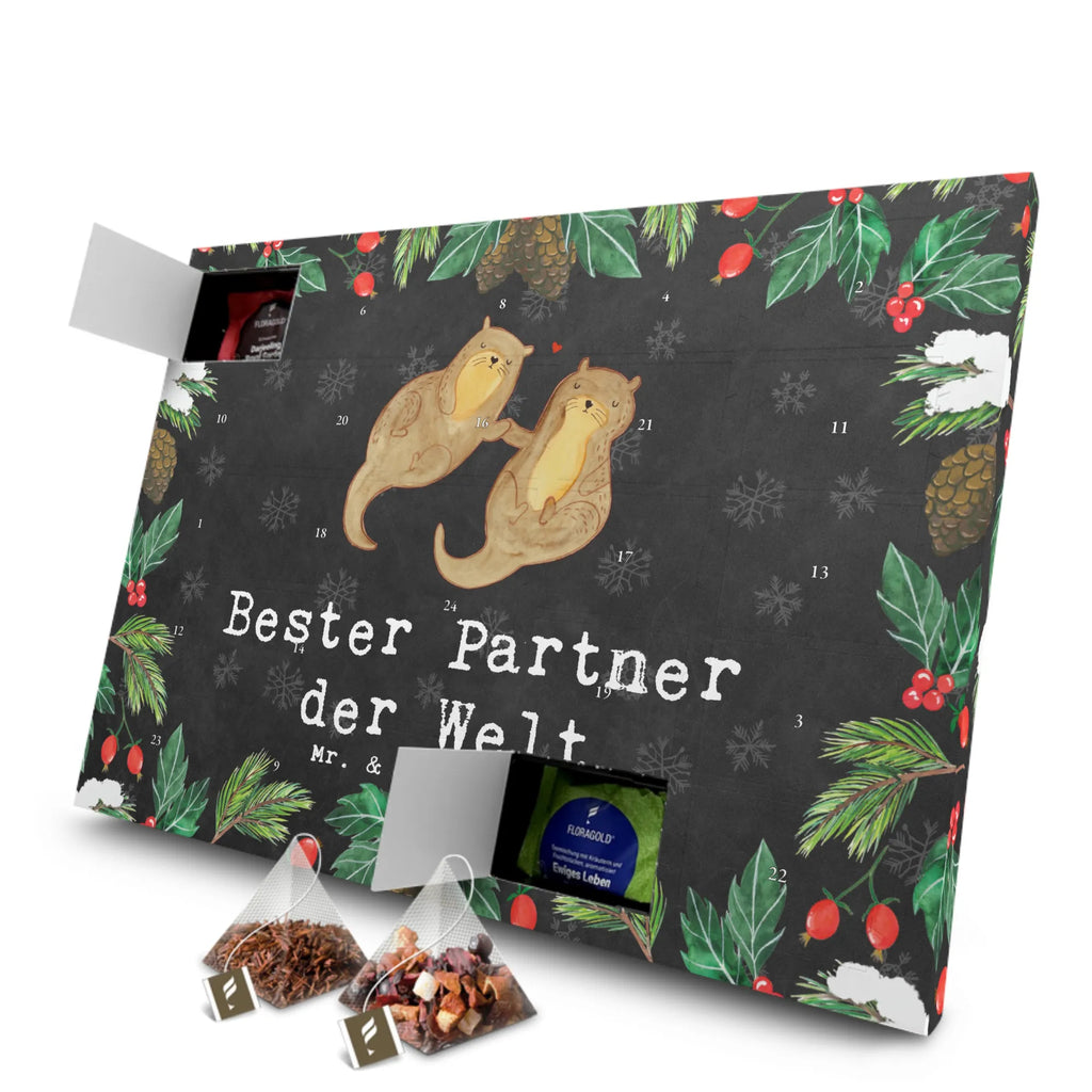 Tee Adventskalender Otter Bester Partner der Welt Adventskalender mit Tee, Tee Adventskalender, Adventskalender, Geschenkidee, Geschenk, Schenken, Mitbringsel, Geburtstag, Geburtstagsgeschenk, für, Danke, Dankeschön, Bedanken, Freude machen, Geschenktipp, Ehemann. Freundin, Frau, Ehepartner, Paar, Freund, Mann, Liebe, Partner, Lebensgefährte, Ehefrau