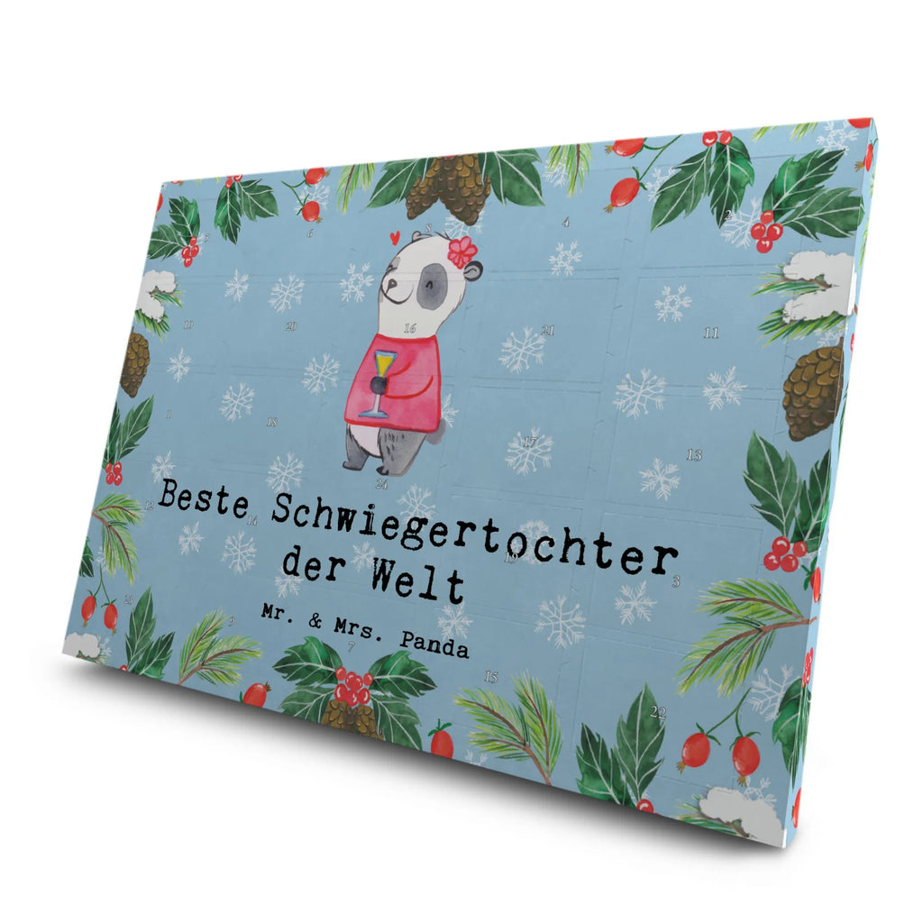 Tee Adventskalender Panda Beste Schwiegertochter der Welt Adventskalender mit Tee, Adventskalender, Tee Adventskalender, Dankeschön, Mitbringsel, Danke, Bedanken, Geschenktipp, Freude machen, Schenken, für, Geschenk, Geschenkidee, Geburtstag, Geburtstagsgeschenk, Angeheiratet, Ehefrau Des Sohns, Tochter, Frau, Schwiegertochter, Hochzeit