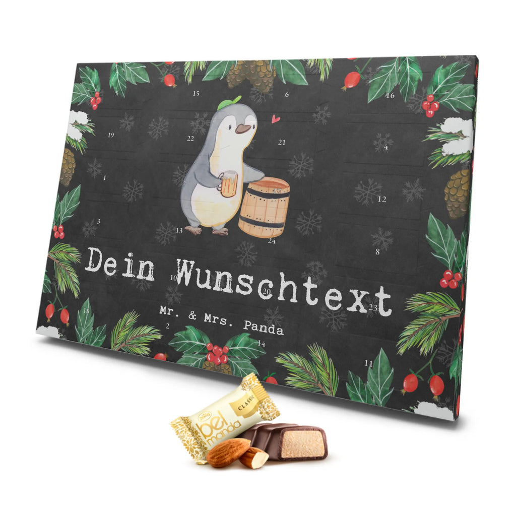 Personalisierter Marzipan Adventskalender Pinguin Bester Trinkbruder der Welt Personalisierter Marzipan Adventskalender, für, Dankeschön, Geschenk, Schenken, Geburtstag, Geburtstagsgeschenk, Geschenkidee, Danke, Bedanken, Mitbringsel, Freude machen, Geschenktipp, Saufkumpane, Trinken, Party, Kumpel, Trinkkumpel, Kleinigkeit, Kumpane, Trinkbruder