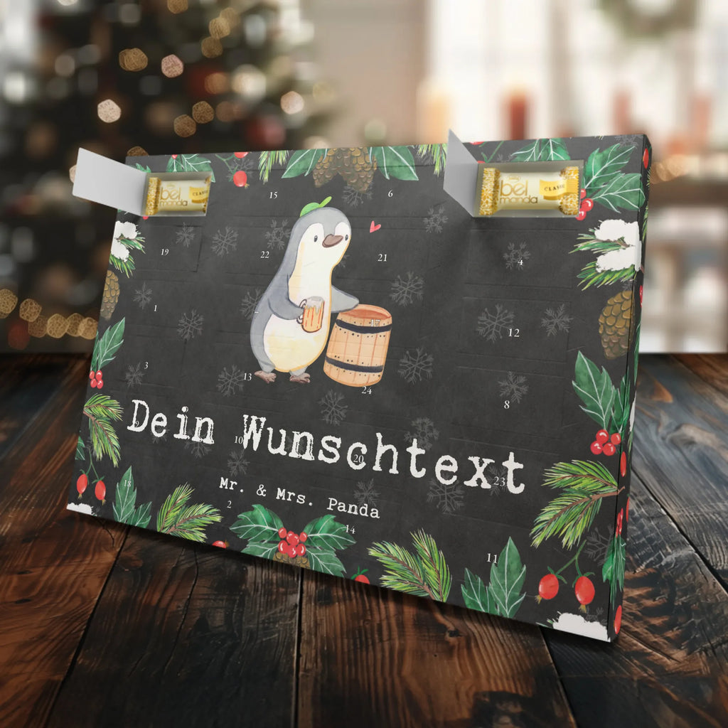Personalisierter Marzipan Adventskalender Pinguin Bester Trinkbruder der Welt Personalisierter Marzipan Adventskalender, für, Dankeschön, Geschenk, Schenken, Geburtstag, Geburtstagsgeschenk, Geschenkidee, Danke, Bedanken, Mitbringsel, Freude machen, Geschenktipp, Saufkumpane, Trinken, Party, Kumpel, Trinkkumpel, Kleinigkeit, Kumpane, Trinkbruder