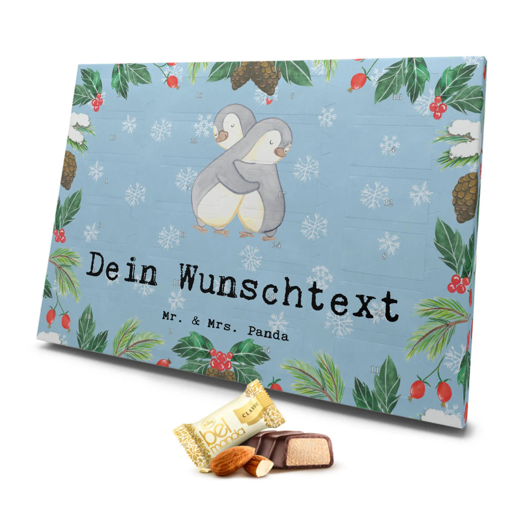 Personalisierter Marzipan Adventskalender Pinguin Bester Lebenspartner der Welt Personalisierter Marzipan Adventskalender, für, Dankeschön, Geschenk, Schenken, Geburtstag, Geburtstagsgeschenk, Geschenkidee, Danke, Bedanken, Mitbringsel, Freude machen, Geschenktipp, verliebt, Lebenspartner, Ehepartner, Freund, Hochzeitstag, Ehemann, Freundin, Liebe, Partner, Ehefrau