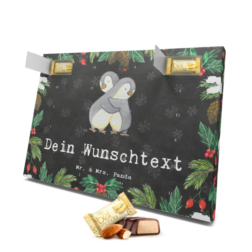Personalisierter Marzipan Adventskalender Pinguin Bester Kuschelpartner der Welt Personalisierter Marzipan Adventskalender, für, Dankeschön, Geschenk, Schenken, Geburtstag, Geburtstagsgeschenk, Geschenkidee, Danke, Bedanken, Mitbringsel, Freude machen, Geschenktipp, Ehefrau, Kuscheln, Lebenspartner, Freund, Ehemann, Liebe, verliebt, Hochzeitstag, Freundin, Kuschelpartner, Ehepartner, Partner, Bett