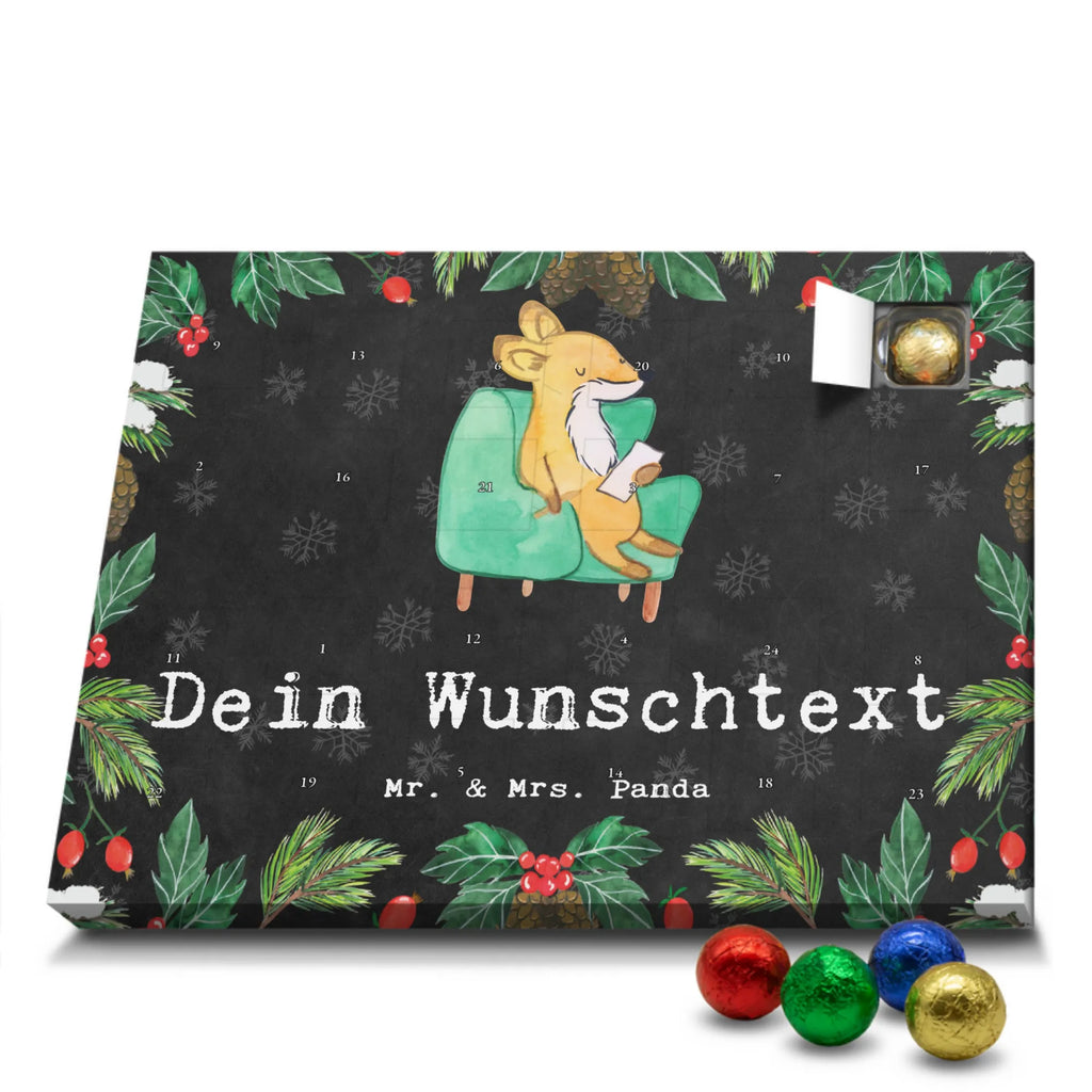 Adventskalender mit Namen Fuchs Bester Zuhörer der Welt Personalisierter Adventskalender, Adventskalender mit Namen, Geburtstagsgeschenk, Geschenktipp, Dankeschön, für, Geschenkidee, Freude machen, Geschenk, Schenken, Mitbringsel, Geburtstag, Bedanken, Danke, Offenes Ohr, Zuhörer, Hilfsbereit, Freund, Freundin, Hilfe
