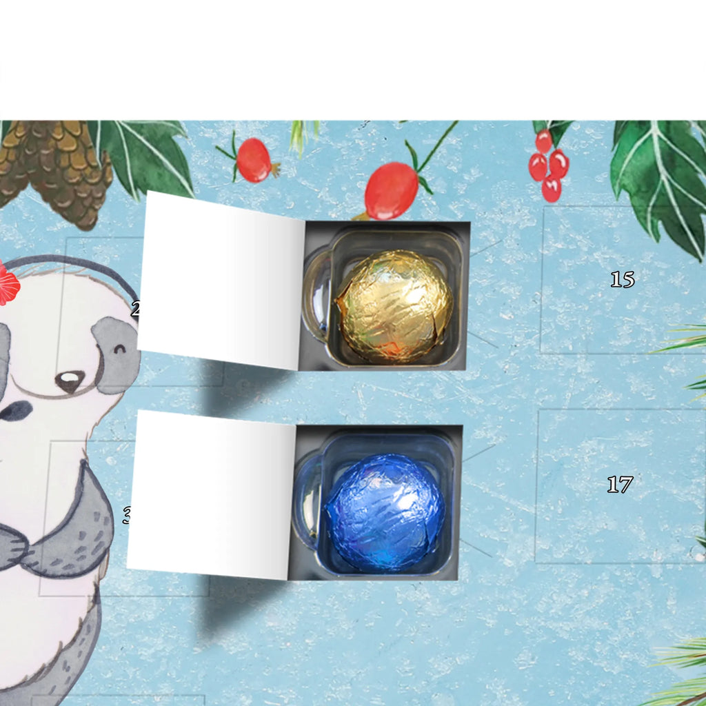 Chocolate advent calendar panda Best colleague in the world gift, birthday, gift idea, birthday present, giving, thank you, for, make you happy, gift tip, Work colleague, retirement, girlfriend, farewell gift, work, colleague, fellow worker, co-worker