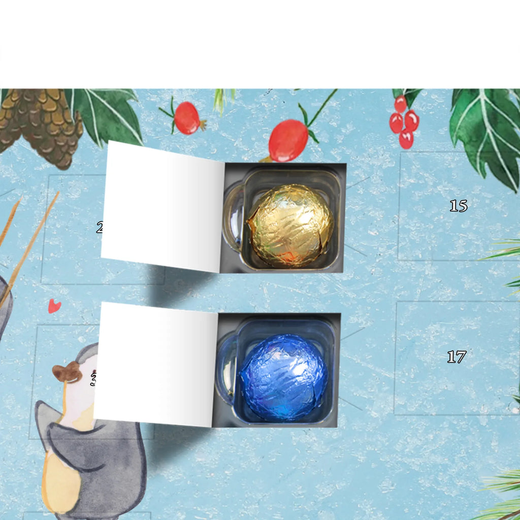 Chocolate advent calendar penguin Best grandmother in the world gift, birthday, gift idea, birthday present, giving, thank you, for, make you happy, gift tip, grandma, Grandmother, become grandma, grandparents