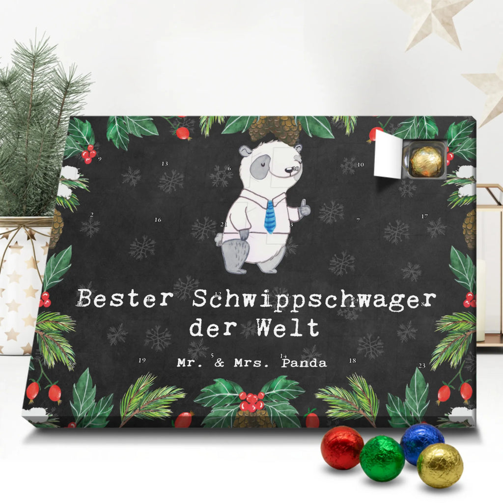 Chocolate advent calendar panda Best brother-in-law in the world gift, thank you, birthday present, giving, birthday, gift tip, make you happy, for, gift idea, married, relatives, spouse&#39;s brother-in-law, brother-in-law