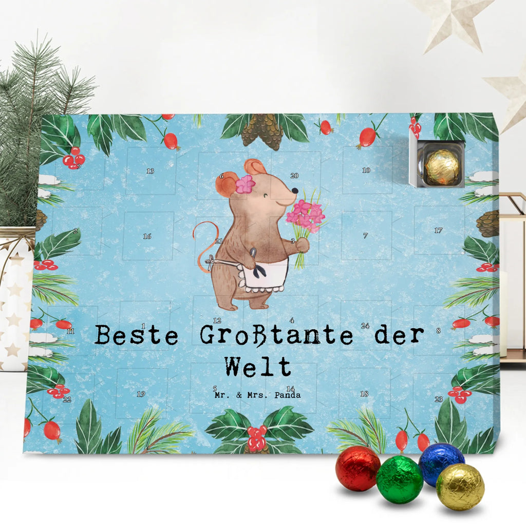 Chocolate advent calendar Mouse Best Great Aunt in the World gift, birthday, gift idea, birthday present, giving, thank you, for, make you happy, gift tip, niece, aunt, trifle, big, Great aunt, favorite aunt, nephew, aunts, best