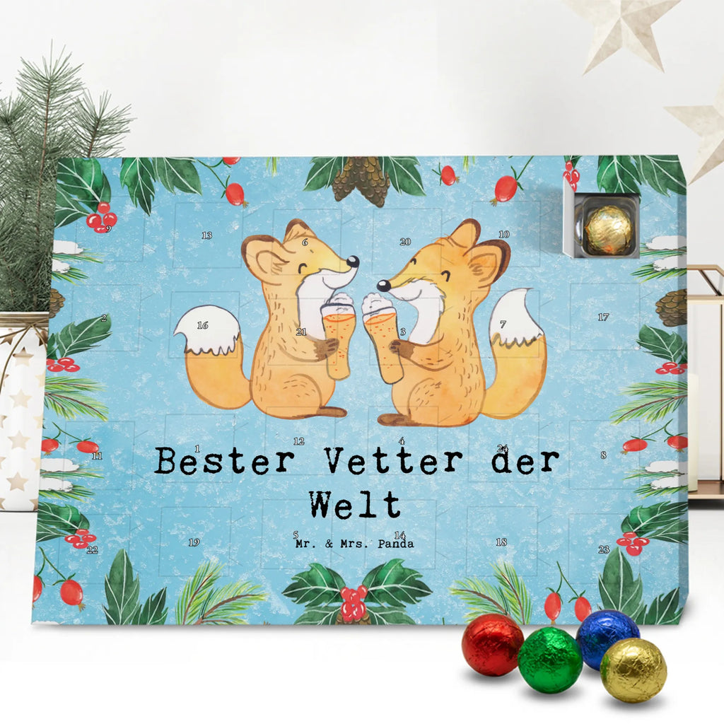 Chocolate advent calendar Fox Best cousin in the world gift, thank you, birthday present, giving, birthday, gift tip, make you happy, for, gift idea, aunt&#39;s son, kin, uncle&#39;s son